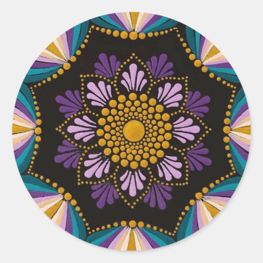 Poster Runder Aufkleber (Vorderseite)