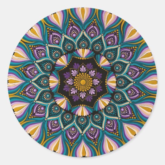 Poster Runder Aufkleber (Vorderseite)