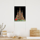 Poster Russland St. Petersburg (Küche)