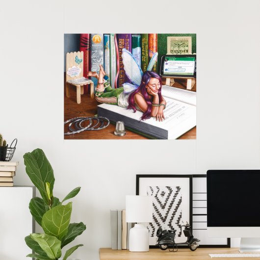 Poster "Sag mir eine Geschichte" (Heimbüro)