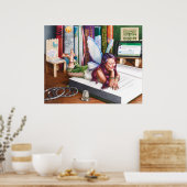 Poster "Sag mir eine Geschichte" (Küche)