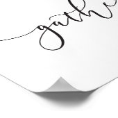 Poster sammeln, Zeichen sammeln (Ecke)