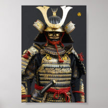 Poster Samurai Wall Art Printing Shogun Tokugawa