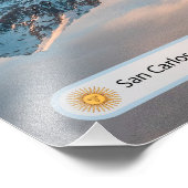 Poster: San Carlos de Bariloche Fotodruck (Ecke)