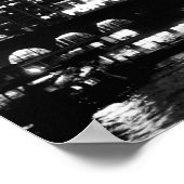 Poster: San Francisco am Nachtturm Poster (Ecke)