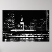 Poster: San Francisco am Nachtturm Poster (Vorne)