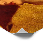 Poster Sancta Lilias 1874 von Rossetti (Ecke)