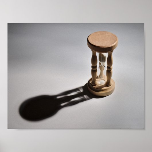 Poster: Sandglass zählen Poster (Vorne)