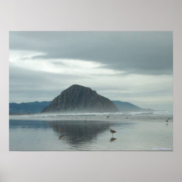 Poster - Sandpipers auf Morro Bay