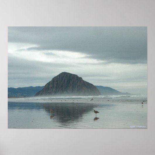 Poster - Sandpipers auf Morro Bay (Vorne)