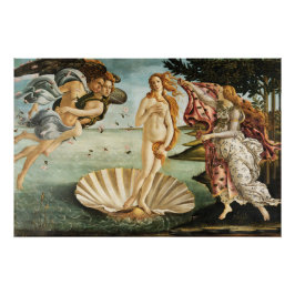Pôster Sandro Botticelli's The Birth of Venus Poster