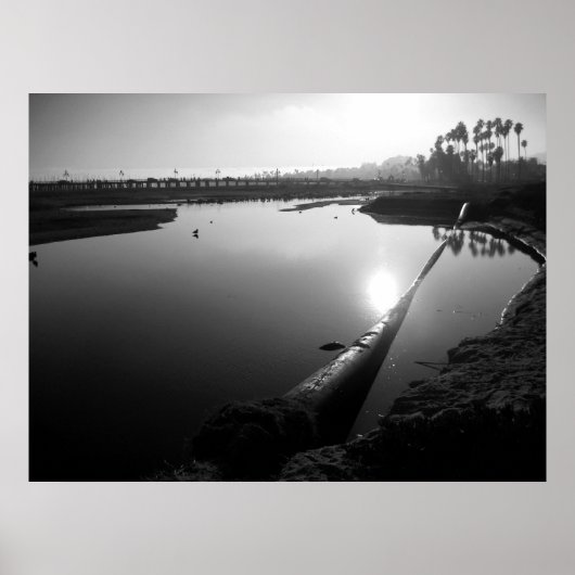 Poster - Santa Barbara Wharf (Vorne)