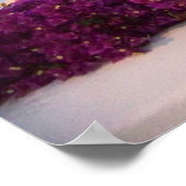 Poster Santorini Griechenland (Ecke)