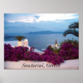 Poster Santorini Griechenland (Vorne)