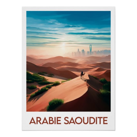 Poster Saudi-Arabien (Vorderseite)