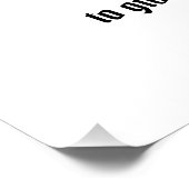 Poster Schach Checkmate (Ecke)