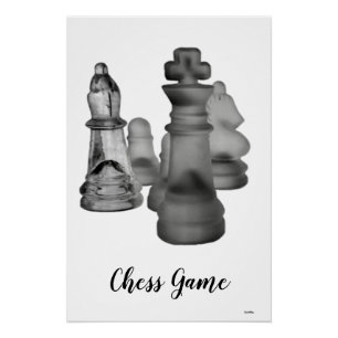 Poster Schach Game