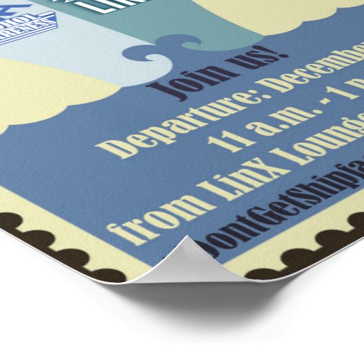 Poster - Schiffsform (Ecke)