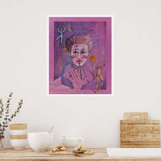 Poster, schöne Kunst - Mimes R Us Poster (Küche)