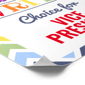 Poster-Schule schreiben Abstimmung Poster (Ecke)