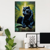 Poster | Schwarzer Panther | Art (Heimbüro)
