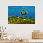 Poster Sea Turtle (Küche)