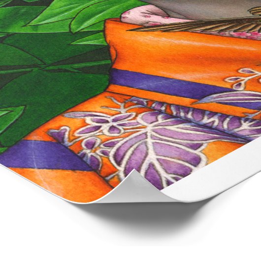 Poster "Secret Garden" (Ecke)