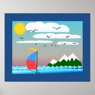 Poster (Segelboot)