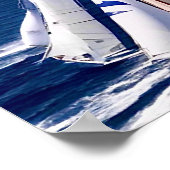 Poster Segeln (Ecke)