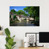 Poster Segur-le-Chateau in Frankreich (Heimbüro)