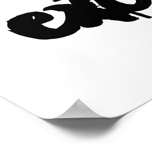 Poster "Sei stärker als deine Ausreden" (Ecke)