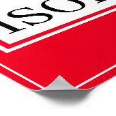 Poster - SELBSTISOLIERUNG (Ecke)