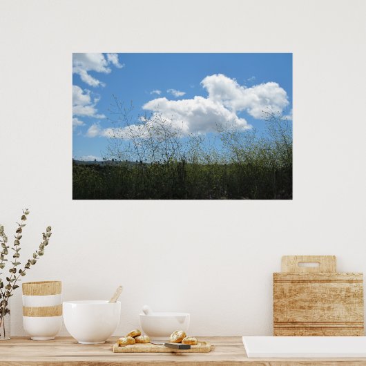 Poster: Senf in den Wolken Poster (Küche)