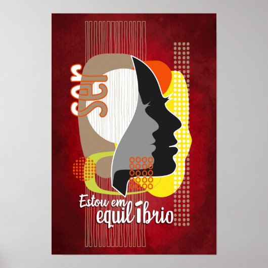 Poster SER - 02V2 Estou em Equilíbrio (Vorne)