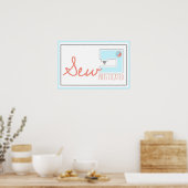 Poster: Sew-phisticated Poster (Küche)