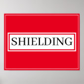 Poster - SHIELDING (Vorne)