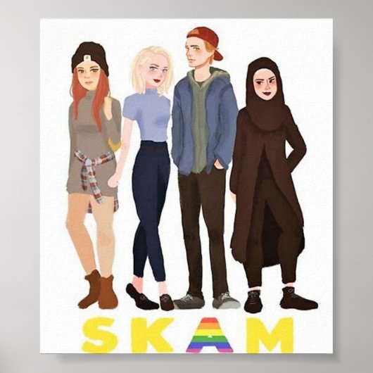 Poster SKAM (Vorne)