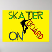 Poster - Skater an Bord (Vorne)