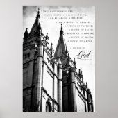Poster-SLC LDS Temple 3 Poster (Vorne)