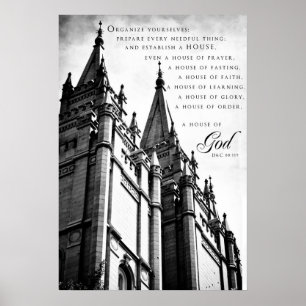 Poster-SLC LDS Temple 3 Poster