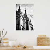 Poster-SLC LDS Temple 3 Poster (Küche)