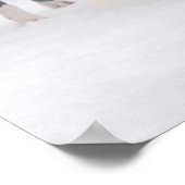 Poster sled dog racing (Ecke)