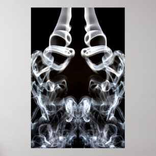 Poster "Smokey Waves"