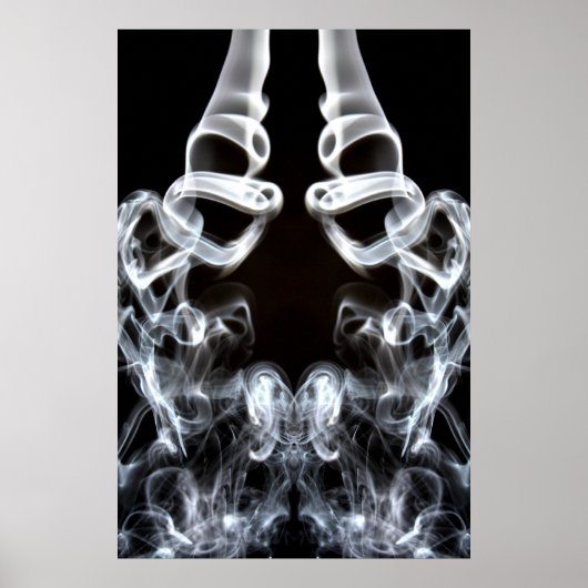 Poster "Smokey Waves" (Vorne)