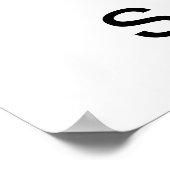 Poster "Soccer Chick" (Ecke)