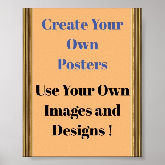 Poster-Sofort-Download-Vorlage Poster (Vorne)