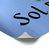 Poster: Sol Duc Falls Poster (Ecke)