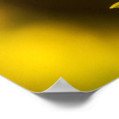 Poster Sonnenblume Eleganz (Ecke)