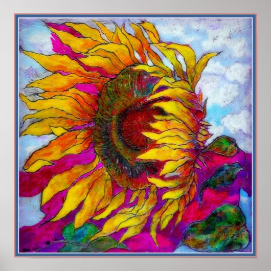 POSTER: Sonnenblumenschiff Poster (Vorne)