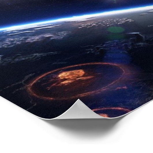 Poster "Space 1" (Ecke)